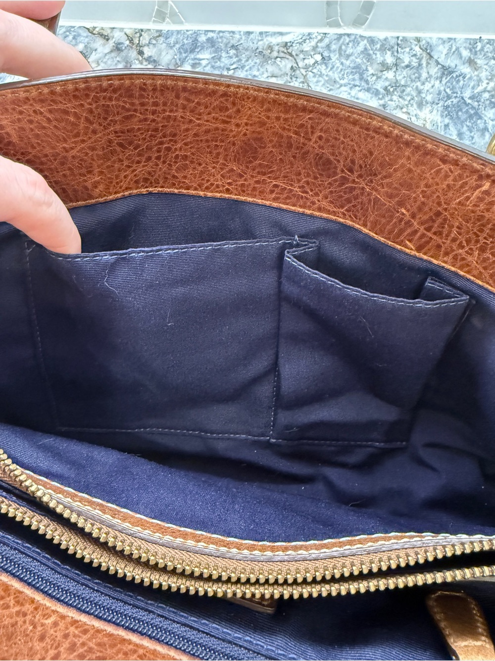 Vintage Coach Denim Patchwork Signature Y2K - Picture 12 of 16